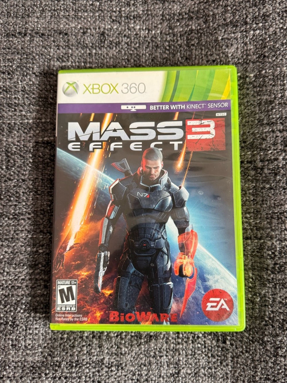 Mass Effect 3 Xbox 360 Game Complete‎